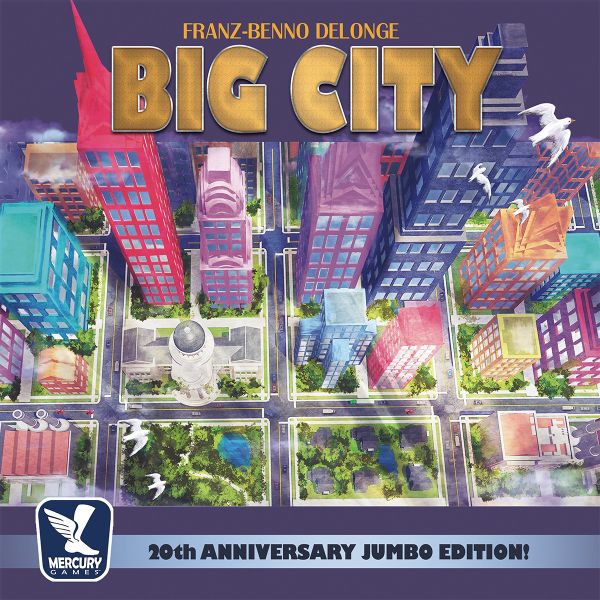 Big City - 20th Anniversary Jumbo Edition Cover (Mercury Games, 2019)