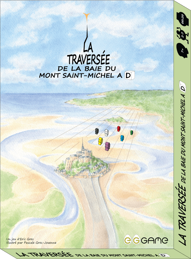 La traversée de la baie du Mont Saint-Michel à D cover art