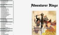 RPG Item: Adventurer Kings Game of Epic Adventures and Imperial Conquest