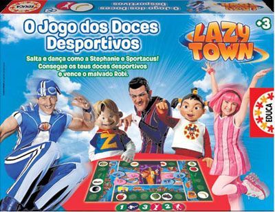 O Jogo dos Doces Desportivos: Lazy Town cover art