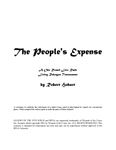 RPG Item: CoEE12: The People's Expense