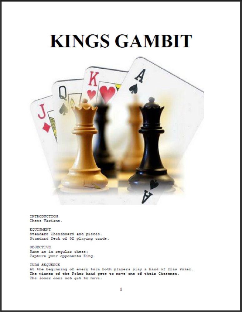 Kings Gambit cover art