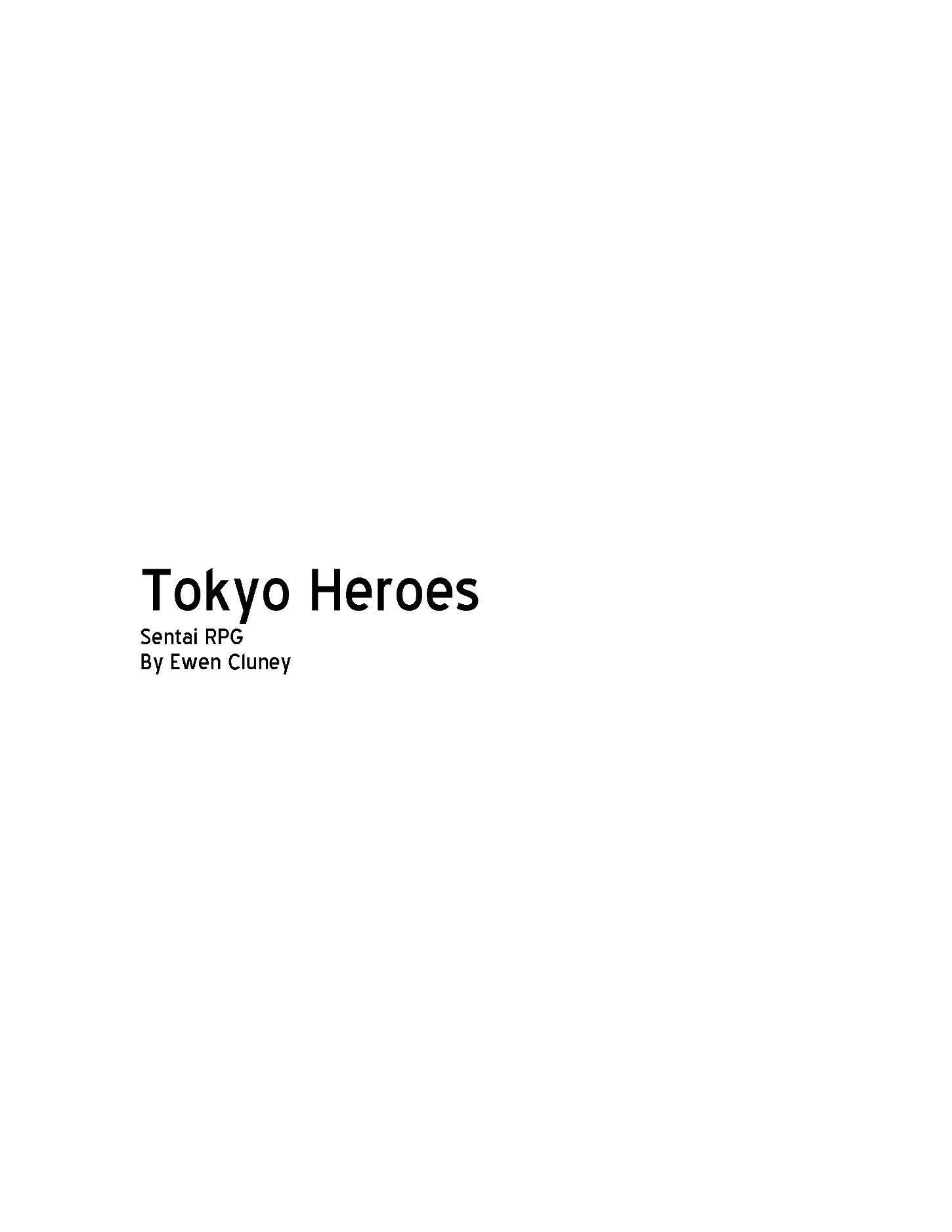Tokyo Heroes box art