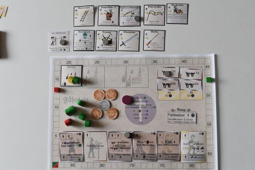 Board Game: Eysenhudt: Gotteslehrer & Hauptmann