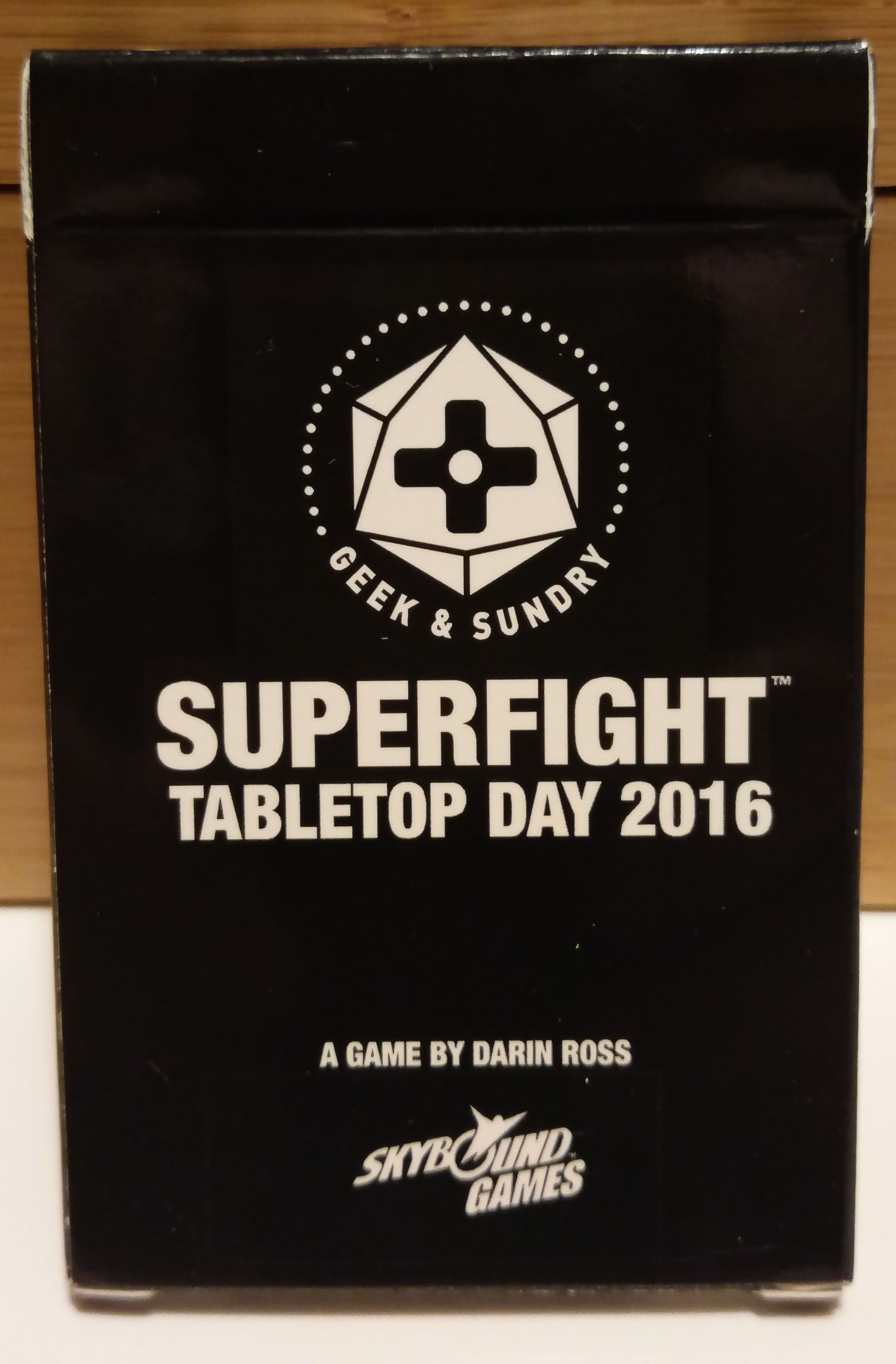 Superfight: Tabletop Day 2016 Promo Pack
