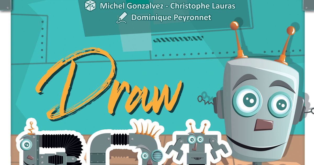 Draw Bot Board Game BoardGameGeek