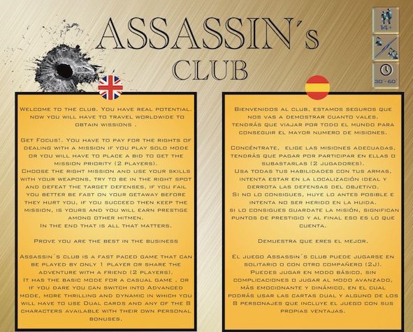 Assassin's Club | Image | BoardGameGeek