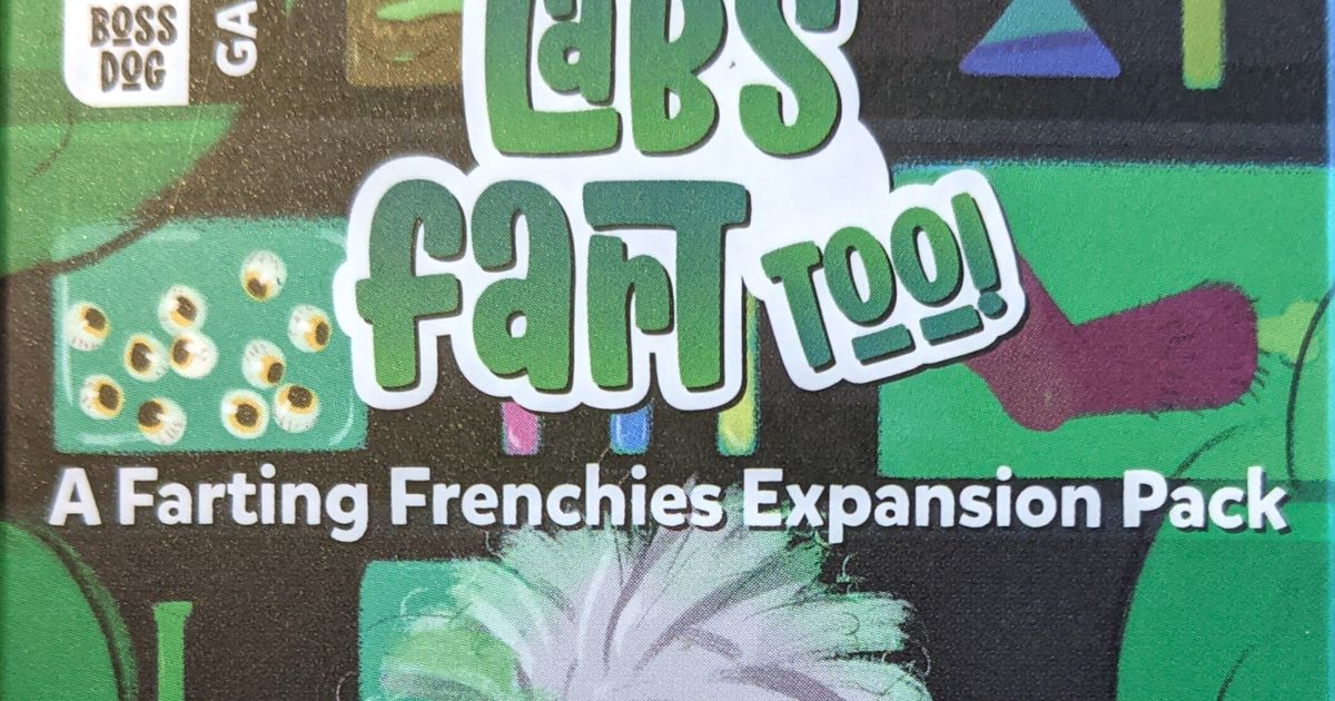 Farting Frenchies Labs Fart, Too! Board Game BoardGameGeek