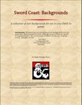 RPG Item: Sword Coast Backgrounds