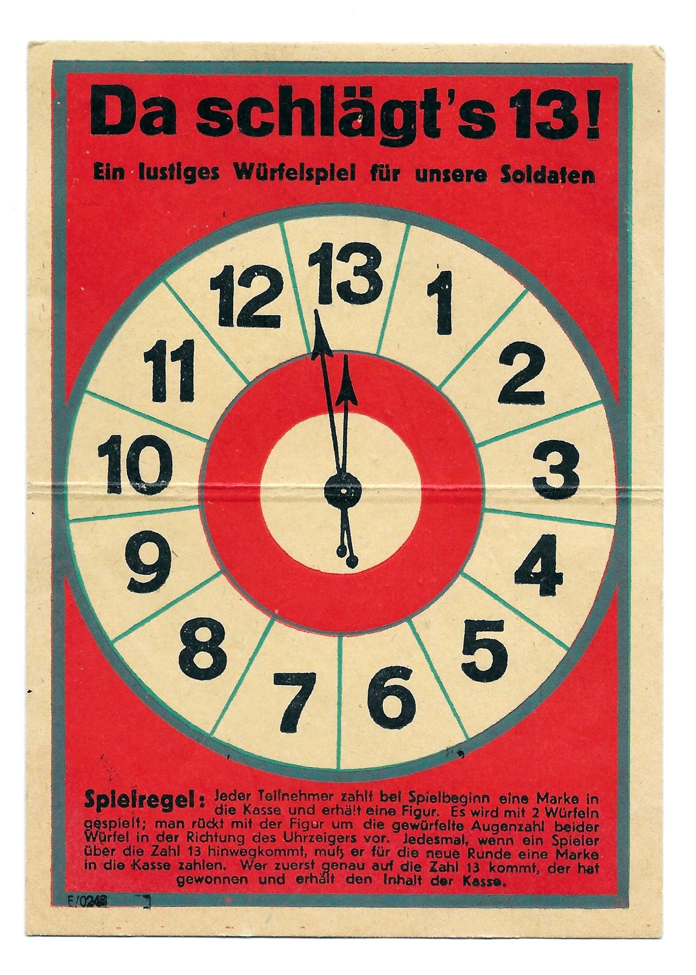 Da schlägt's 13!