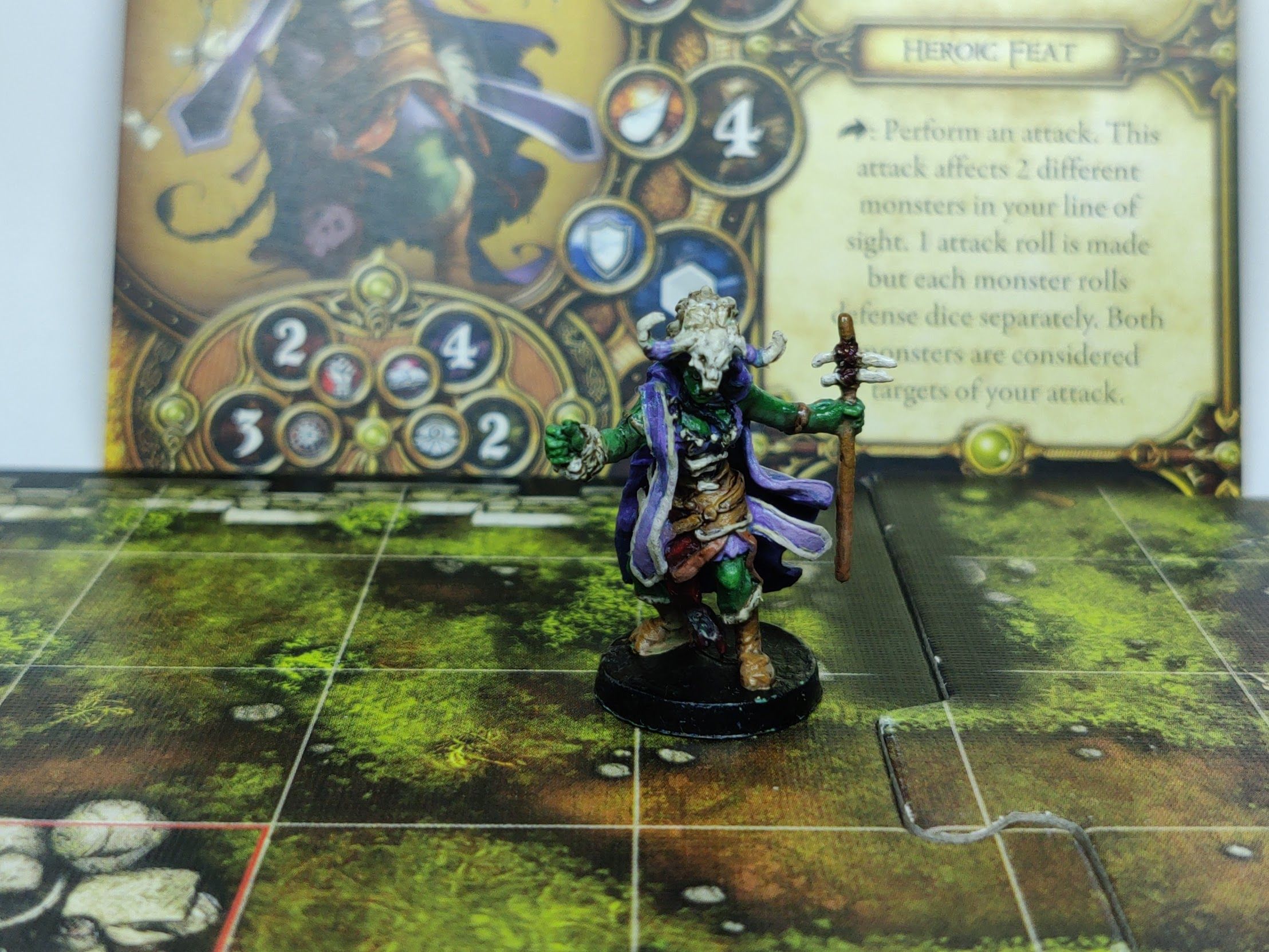 Descent Widow Tarha Painted Boardgame minis BoardGameGeek