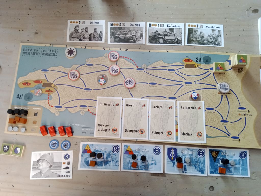 Illustration 11 de Keep'em Rolling to the Rhine