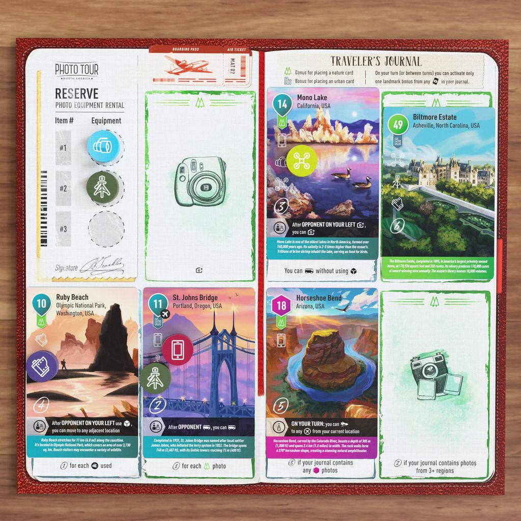 Illustration 5 de Photo Tour: North America – 2 New Expansions + Reprint