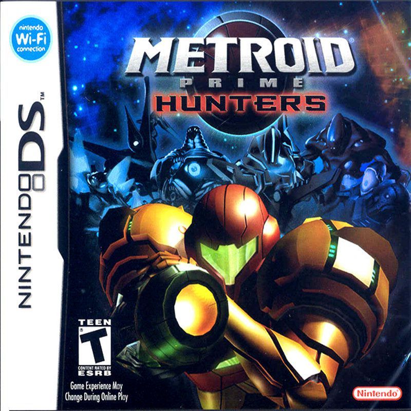 Metroid Prime Hunters box art