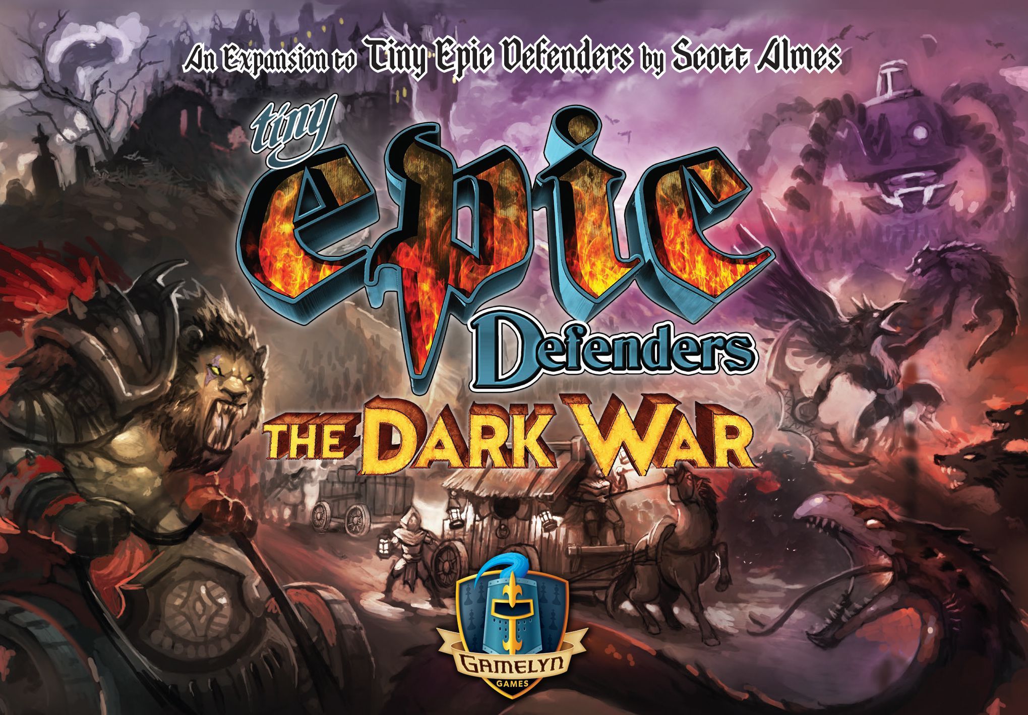 Coperta Tiny Epic Defenders: The Dark War