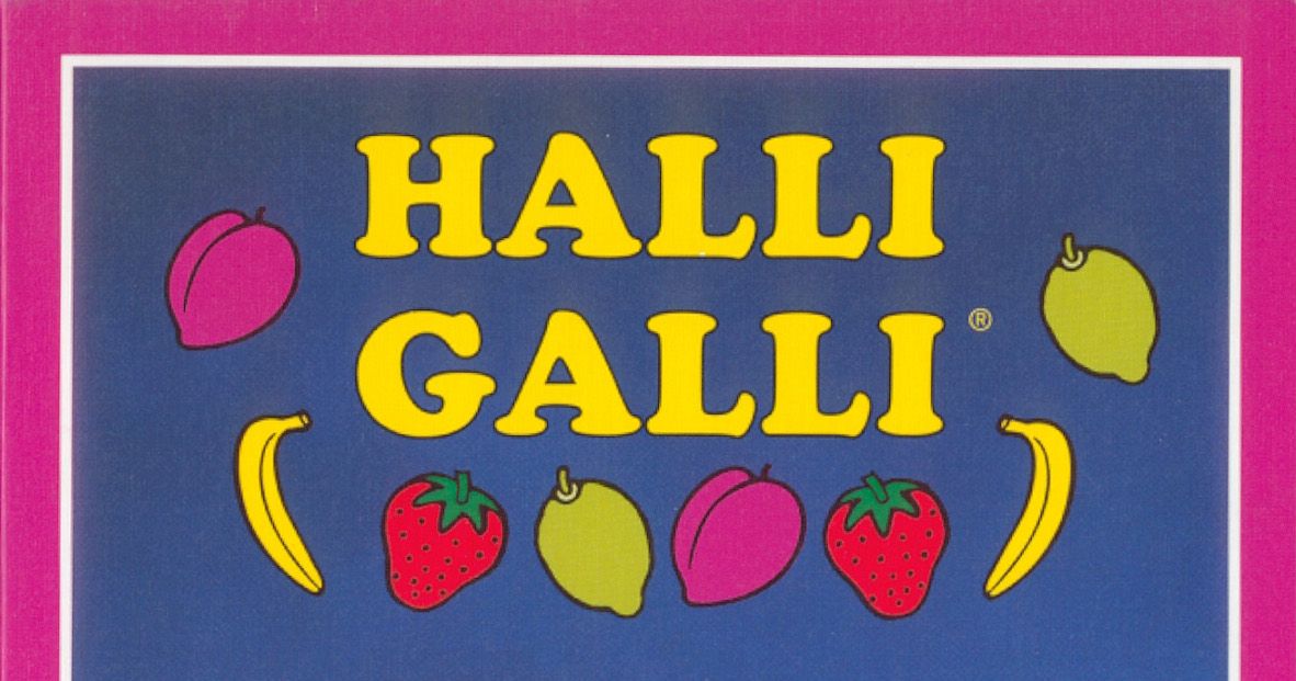 Anglais complet Halli Galli Jeu de société Trading Skill Famaliy Party Game