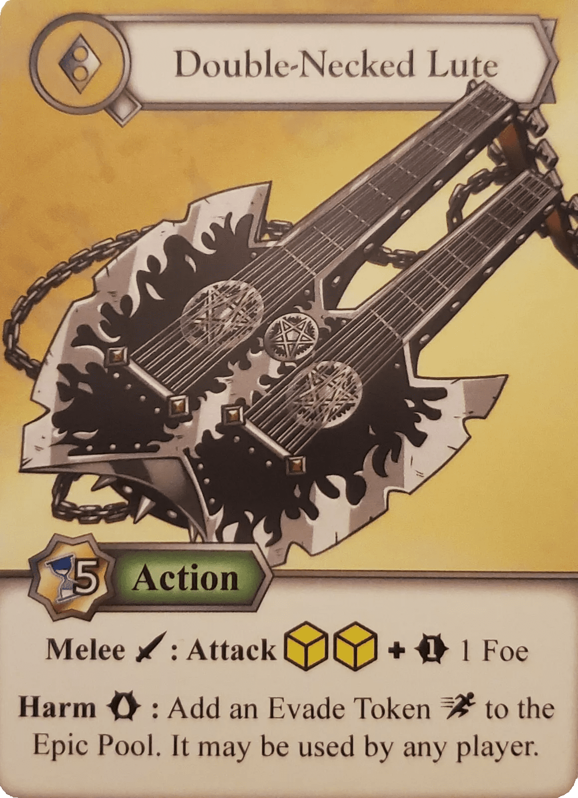 Tales from the Red Dragon Inn: Double-Necked Lute Promo Card