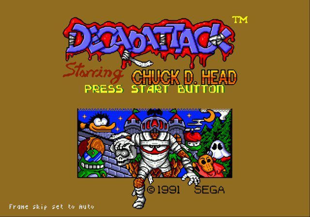 Decap Attack Video Game Videogamegeek
