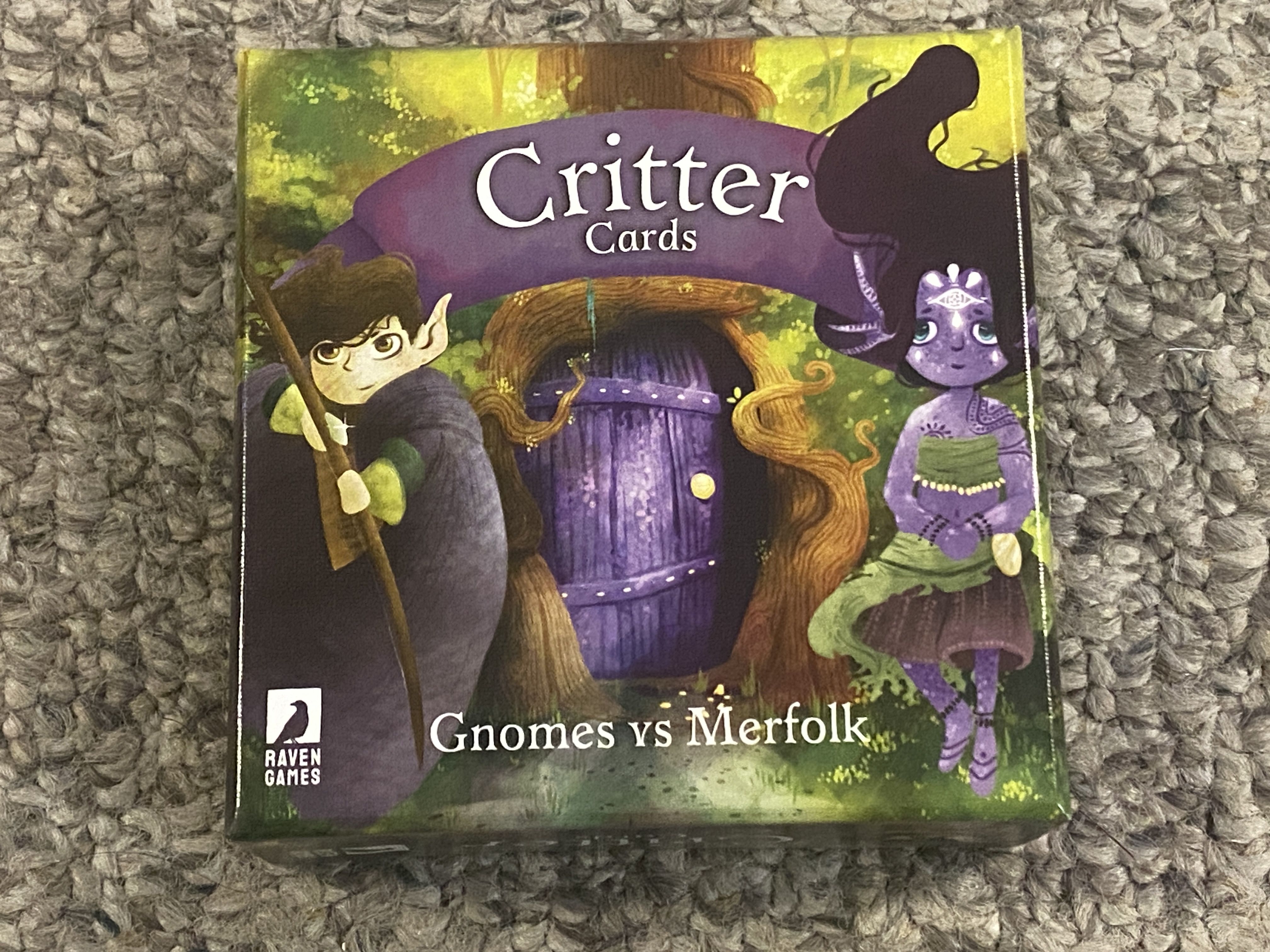 Cover art for Critter Cards: Gnomes vs Merfolk