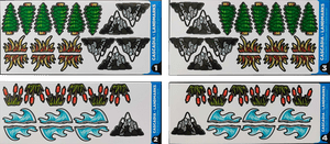 Cascadia: Landmarks – MeeplesUpgrade Stickers
