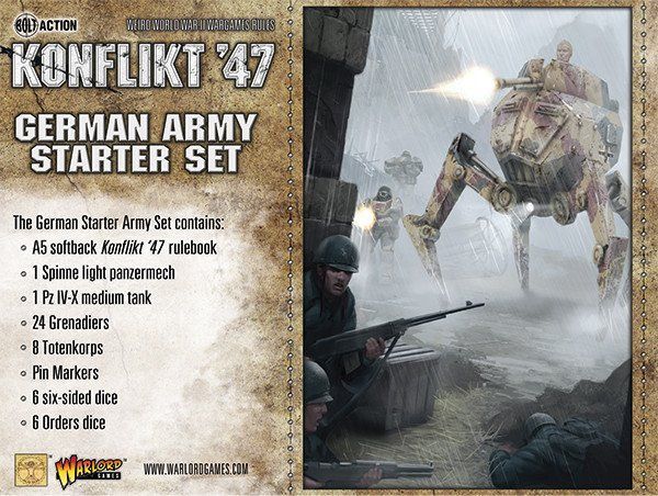 Konflikt '47: German Army Starter Set cover art
