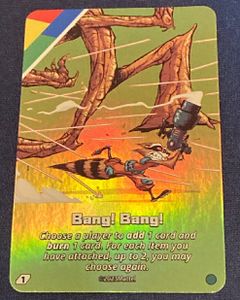 UNO Ultimate: Rocket & Groot – Bang! Bang! Foil Chase Card