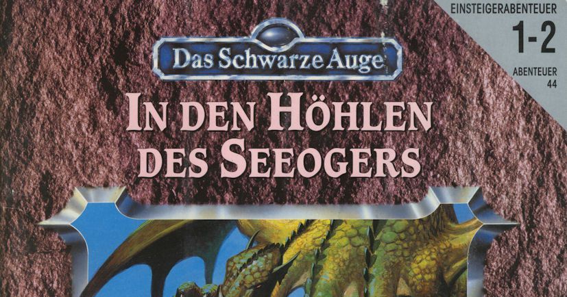 A044: Das Schwarze Auge - In den Höhlen des Seeogers | RPG Item | RPGGeek