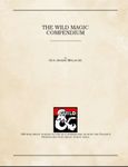 RPG Item: The Wild Magic Compendium