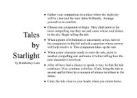 RPG Item: Tales by Starlight