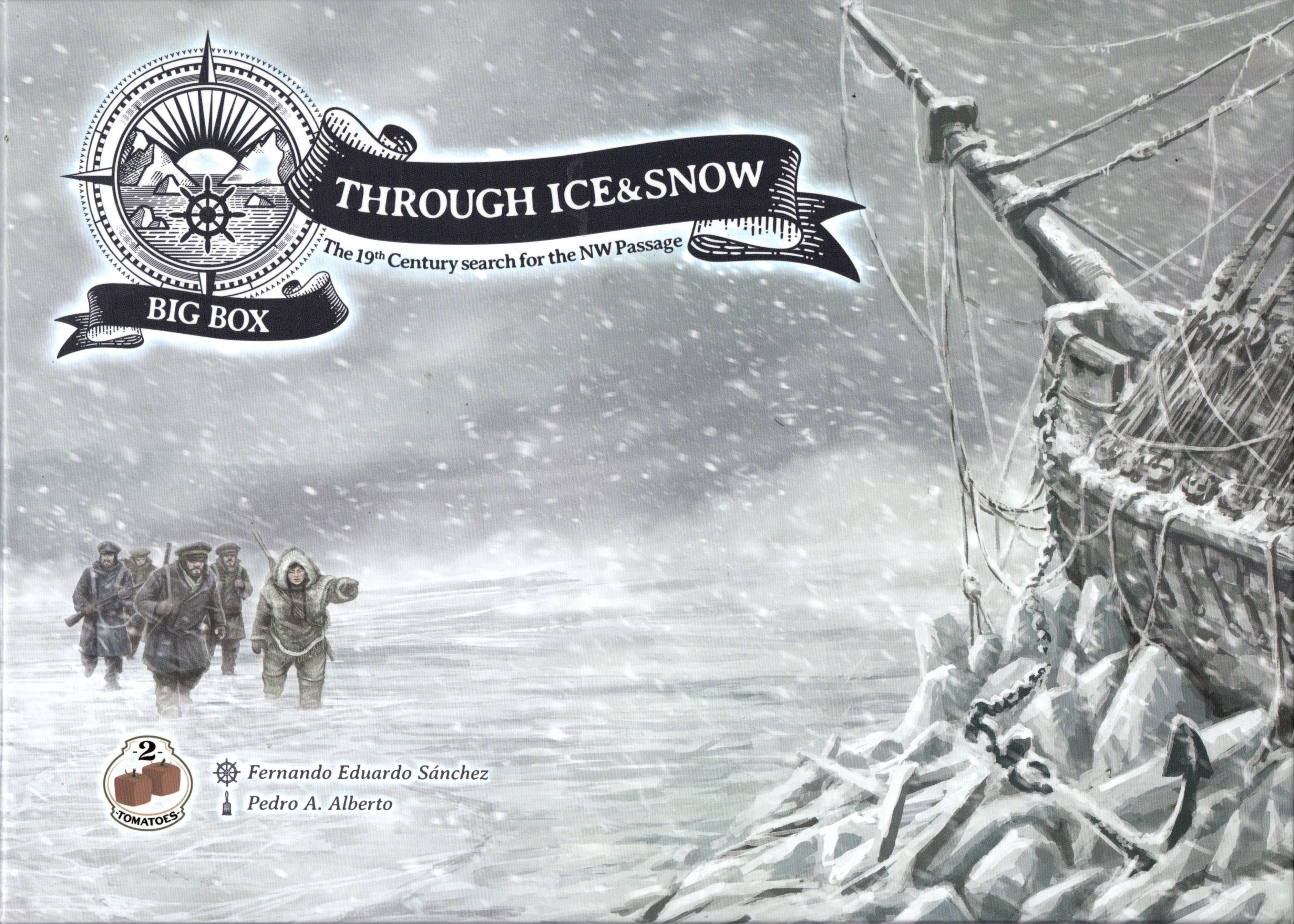 Boîte du jeu Through Ice and Snow: Big Box