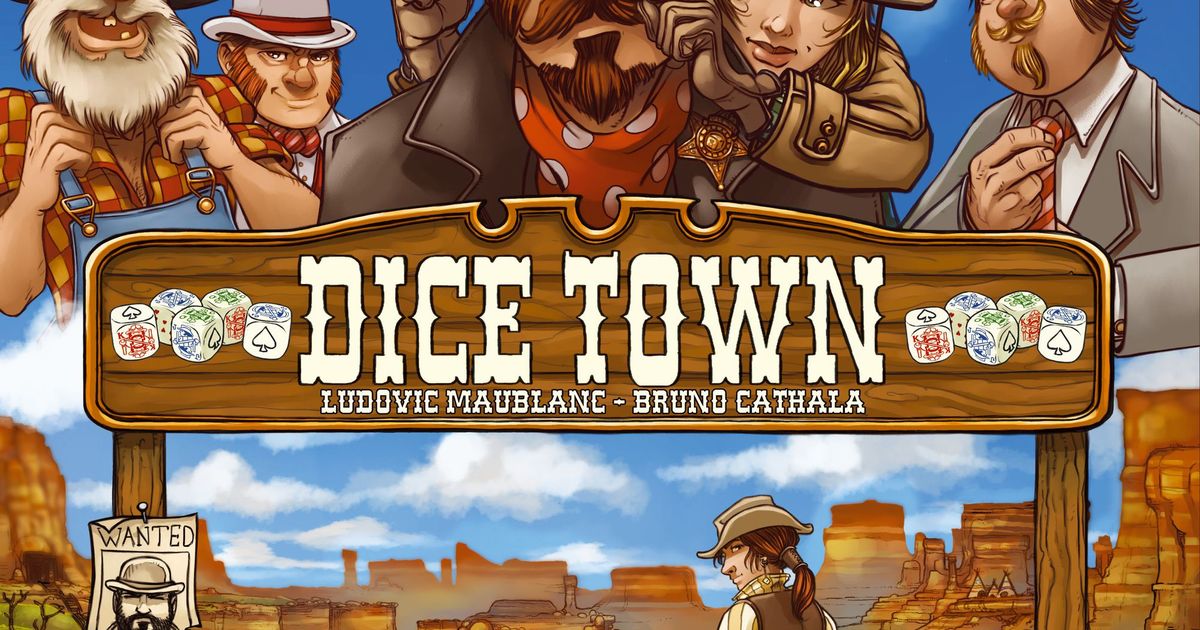 Dice Town Board Game BoardGameGeek