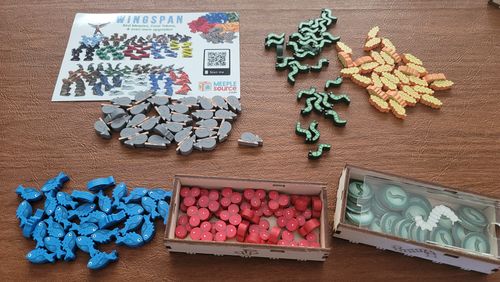 Full Upgrade Kit for Ark Nova. Accessories for your board game