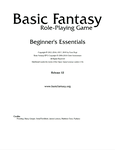 RPG Item: Basic Fantasy Role-Playing Game Beginner's Essentials