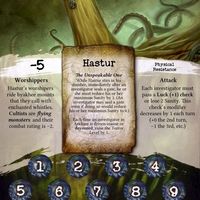 Arkham Horror: Hastur Promo Card