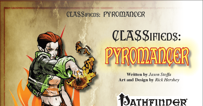 CLASSifieds: Pyromancer | RPG Item | BoardGameGeek