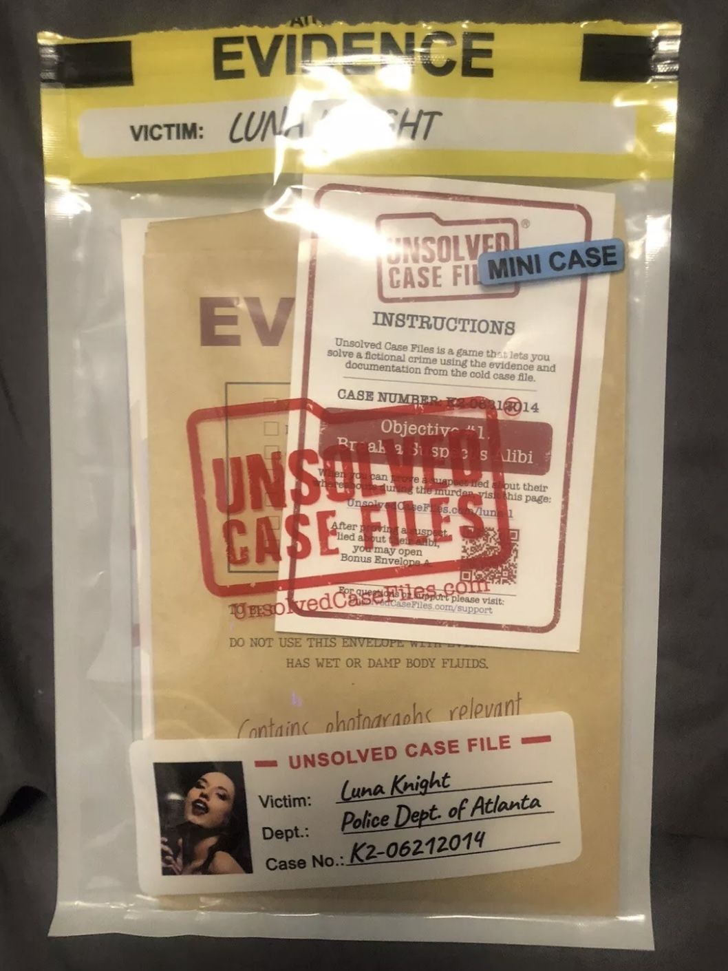 Unsolved Case Files: Mini Case – Luna Knight