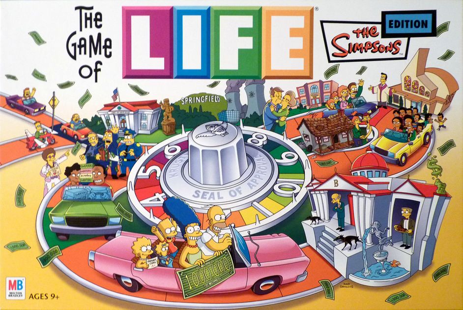 The Game of Life Simpsons Edition Spare Replacement Parts **Choose from list** 