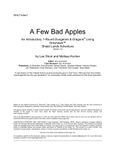 RPG Item: SHL7-I1: A Few Bad Apples