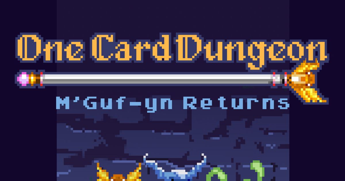 One Card Dungeon M'Gufyn Returns Board Game BoardGameGeek