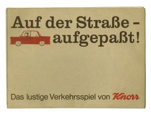 Auf der Straße: aufgepasst!