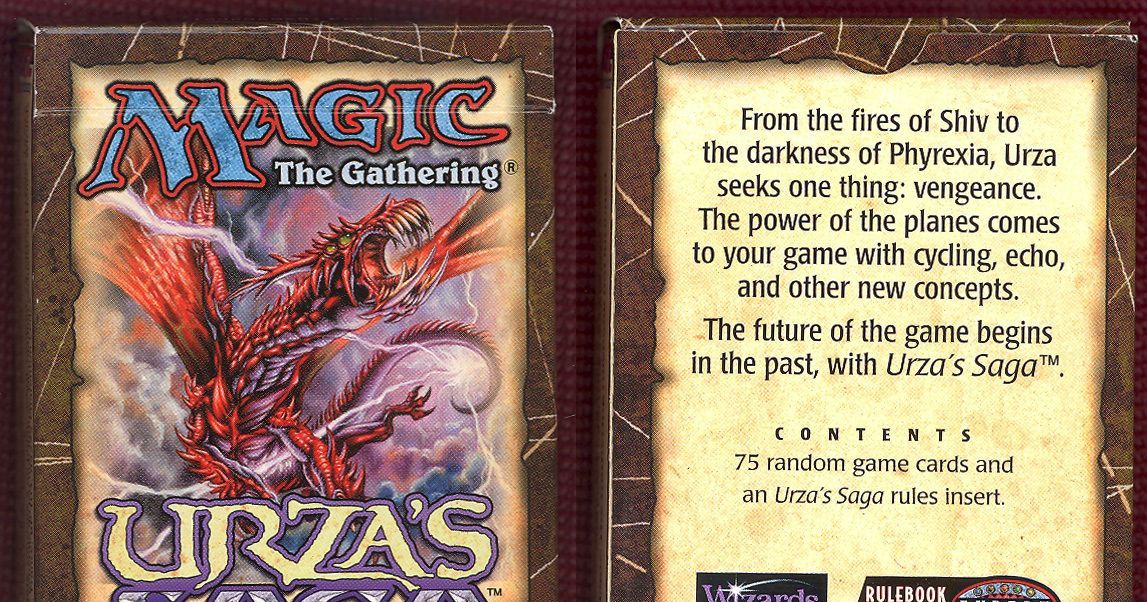 MTG Urza's Saga Japanese Complete Full Set with Official