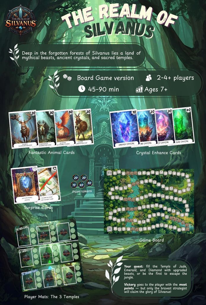 Illustration 8 de The Realm Of Silvanus - The Board Game