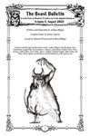 The Beast Bulletin: A Collection of Monster Profiles – Volume 8