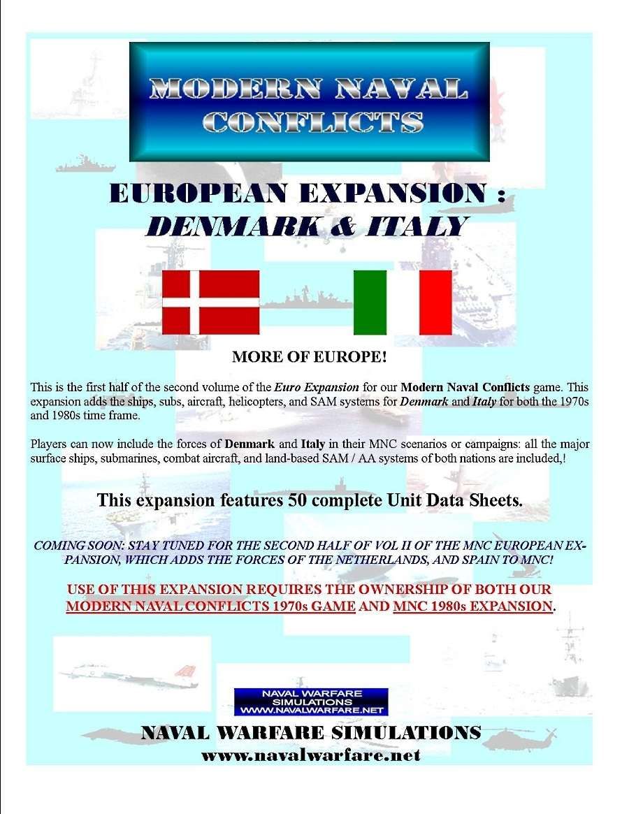 Modern Naval Conflicts: European Expansion – Denmark & Italy cover