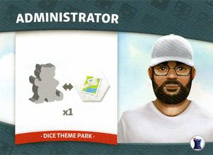 Dice Theme Park: Zee Administrator Promo Card