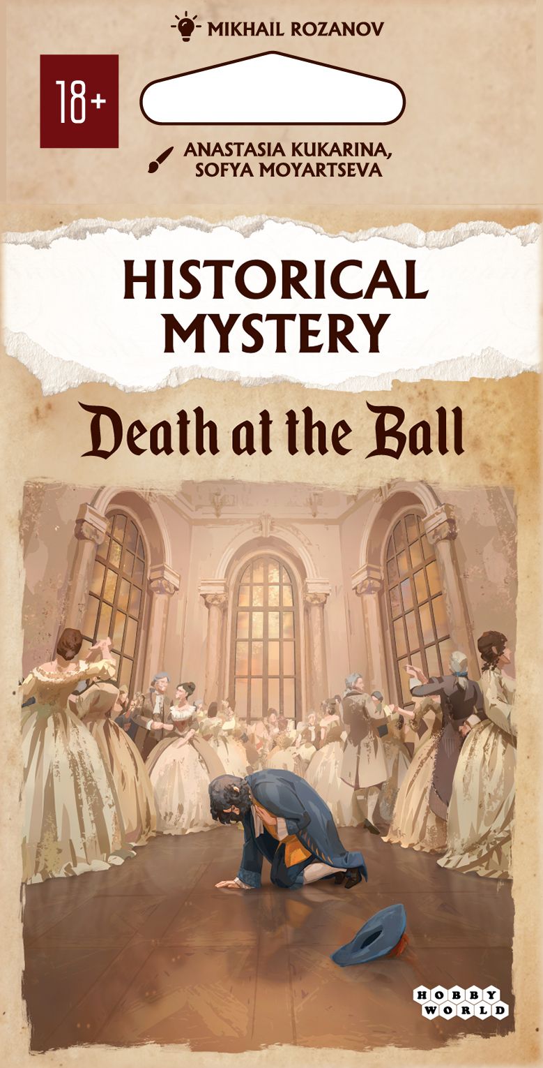 Boîte du jeu Historical Mystery: Death at the Ball