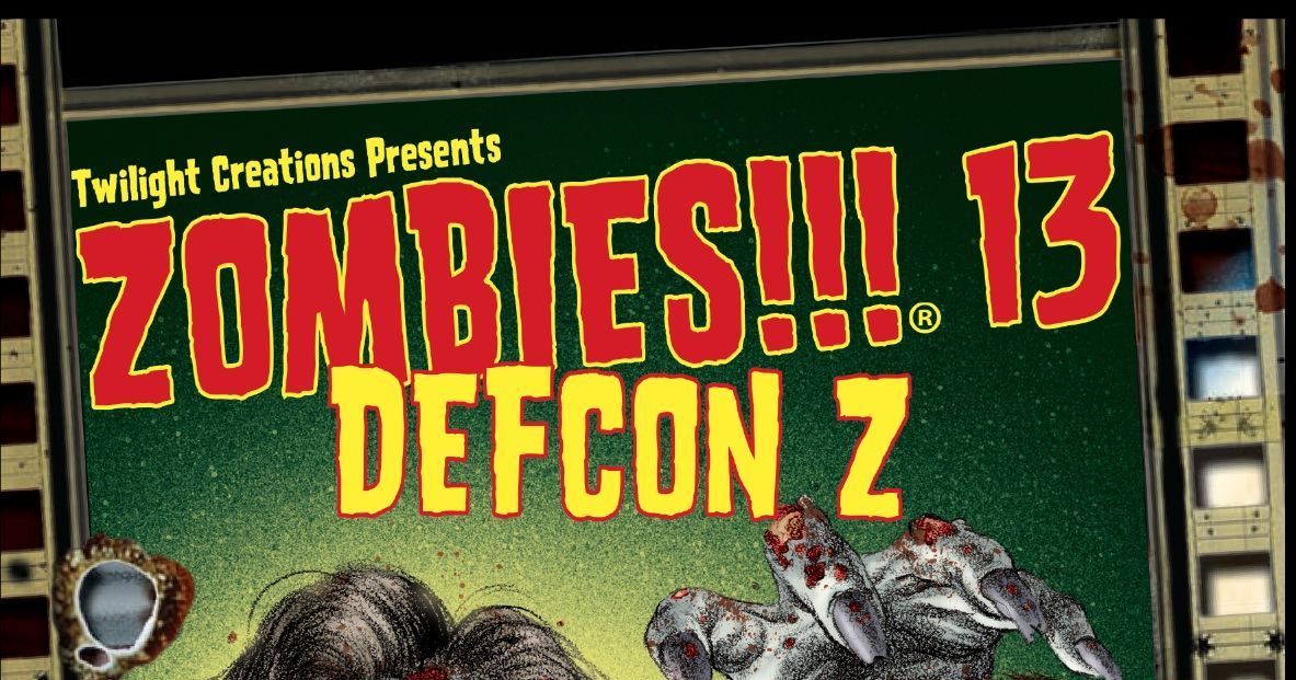 Zombies!!! 13 DEFCON Z Board Game BoardGameGeek