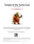 RPG Item: Temple of the Turtle God