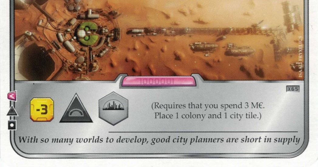 Terraforming Mars: Strategic Base Planning Promo Card | Board Game ...