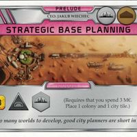 Terraforming Mars: Strategic Base Planning Promo Card